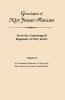 Genealogies of New Jersey Families. from the Genealogical Magazine of New Jersey. Volume II