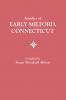 Families of Early Milford Connecticut