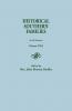 Historical Southern Families. in 23 Volumes. Volume XXII
