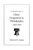 Alphabetical Index to Ulster Emigrants to Philadelphia 1803-1850