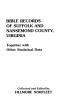 Bible Records of Suffolk and Nansemond County Virginia