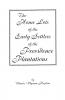 Home Lots of the Early Settlers of the Providence Plantations