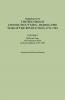 Supplement to the Records of Connecticut Men During the War of the Revolution 1775-1783. Volume I