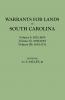 Warrants for Lands in South Carolina. Volumes I II III