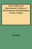Men of Mark and Representative Citizens of Harrisonburg and Rockingham County Virginia