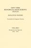 New York Historical Manuscripts