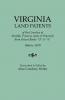 Virginia Land Patents of the Counties of Norfolk Princess Anne & Warwick. from Patent Books O & 6 1666 to 1679