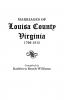 Marriages of Louisa County Virginia 1766-1815