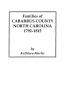 Families of Cabarrus County North Carolina 1792-1815
