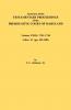 Abstracts of the Testamentary Proceedings of the Prerogative Court of Maryland. Volume XXIII