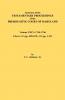 Abstracts of the Testamentary Proceedings of the Prerogative Court of Maryland. Volume XXIV 1744-1746. Libers