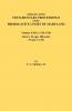 Abstracts of the Testamentary Proceedings of the Prerogative Court of Maryland. Volume XXIX 1755-1758 Libers