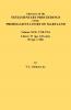 Abstracts of the Testamentary Proceedings of the Prerogative Court of Maryland. Volume XXX 1758-1761. Libers