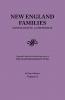 New England Families. Genealogical and Memorial. 1913 Edition. in Four Volumes. Volume II