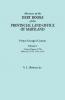 Abstracts of the Debt Books of the Provincial Land Office of Maryland