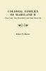 Colonial Families of Maryland II