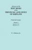 Abstracts of the Debt Books of the Provincial Land Office of Maryland. Frederick County Volume V