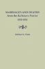 Marriages and Deaths from the Baltimore Patriot 1820-1824