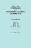 Abstracts of the Debt Books of the Provincial Land Office of Maryland. Somerset County Volume II