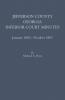 Jefferson County Georgia Inferior Court Minutes January 1804-October 1807
