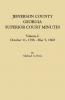 Jefferson County Georgia Superior Court Minutes Volume I