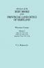 Abstracts of the Debt Books of the Provincial Land Office of Maryland. Worcester County Volume I. Liber 54
