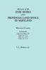 Abstracts of the Debt Books of the Provincial Land Office of Maryland. Worcester County Volume III. Liber 44