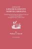 Annals of Lincoln County North Carolina Containing Interesting and Authentic Facts of Lincoln County History Through the Years 1749-1937
