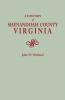 History of Shenandoah County Virginia. Second (Augmented) Edition [1969]