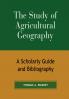 Study of Agricultural Geography