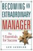 The Becoming an Extraordinary Manager