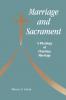 Marriage and Sacrament
