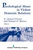 Psychological Abuse in Violent Domestic Relations