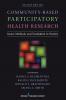 Community-Based Participatory Health Research