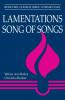Lamentations Song of Songs
