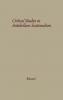 Critical Studies in Antebellum Sectionalism