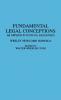 Fundamental Legal Conceptions