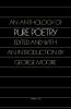An Anthology of Pure Poetry
