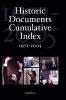 Historic Documents Cumulative Index 1972-2005