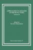 Approaches to Judaism in Medieval Times Volume II