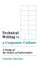 Technical Writing in a Corporate Culture