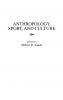 Anthropology Sport and Culture