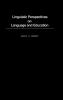 Linguistic Perspectives on Language and Education