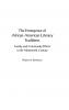 The Emergence of African American Literacy Traditions