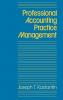 Professional Accounting Practice Management