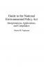 Guide to the National Environmental Policy Act