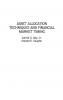 Asset Allocation Techniques and Financial Market Timing