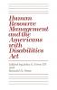Human Resource Management and the Americans with Disabilities ACT