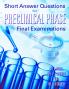 Short Answer Questions for Preclinical Phase Final Examinations