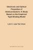 Electronic and Optical Properties of Semiconductors